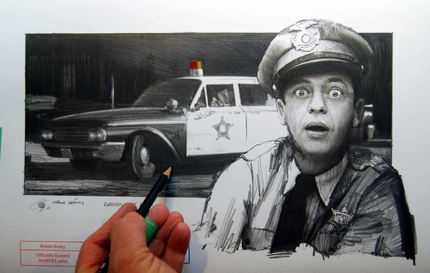 BARNEY THE BOLD.    (The Andy Griffith Show).