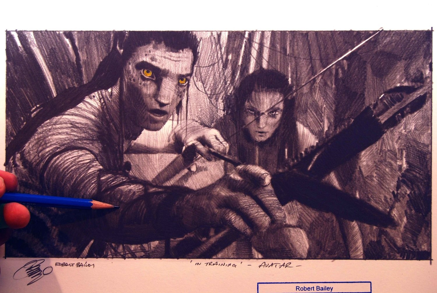 IN TRAINING.  (Avatar).