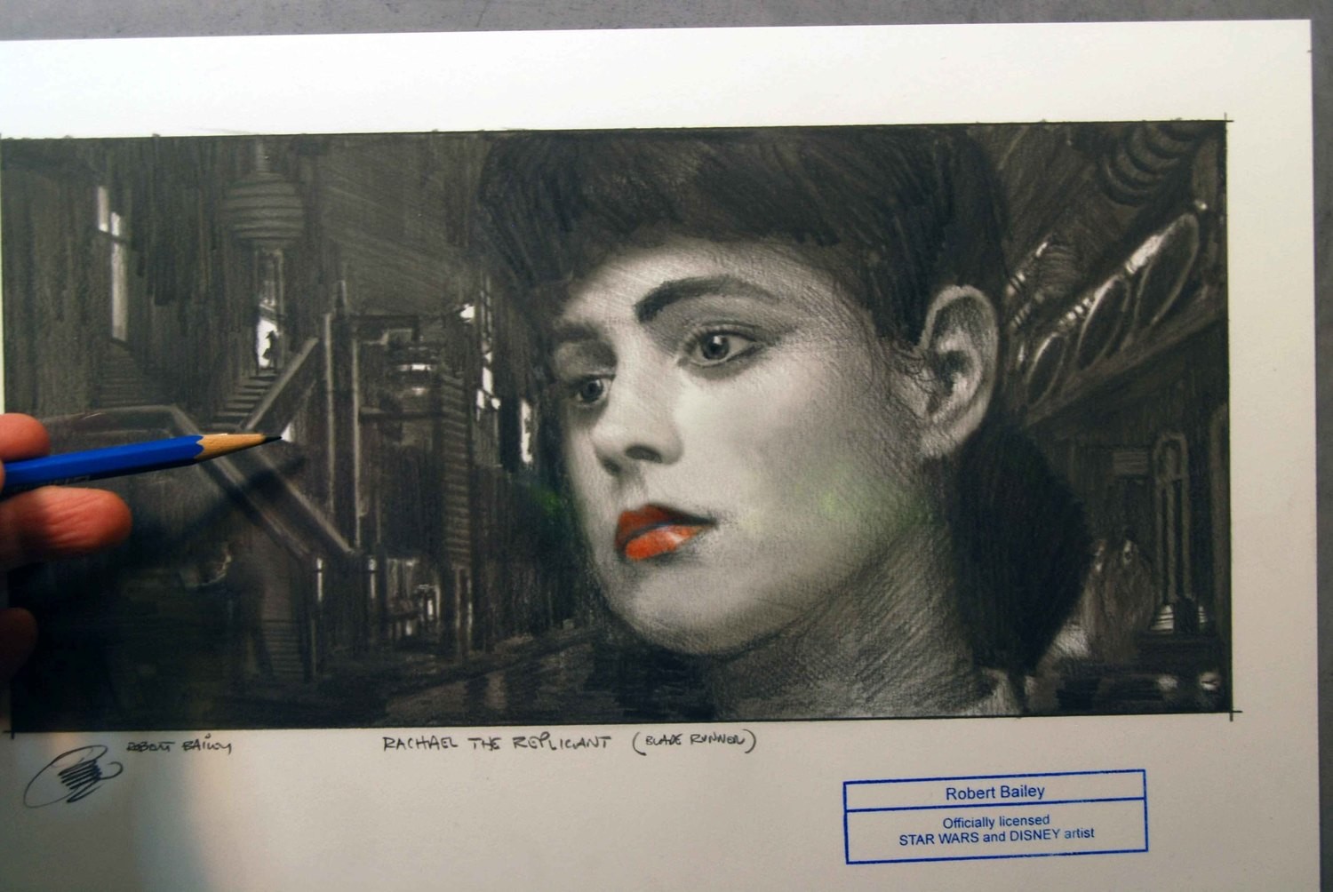 Rachael the Replicant.    (Blade Runner).