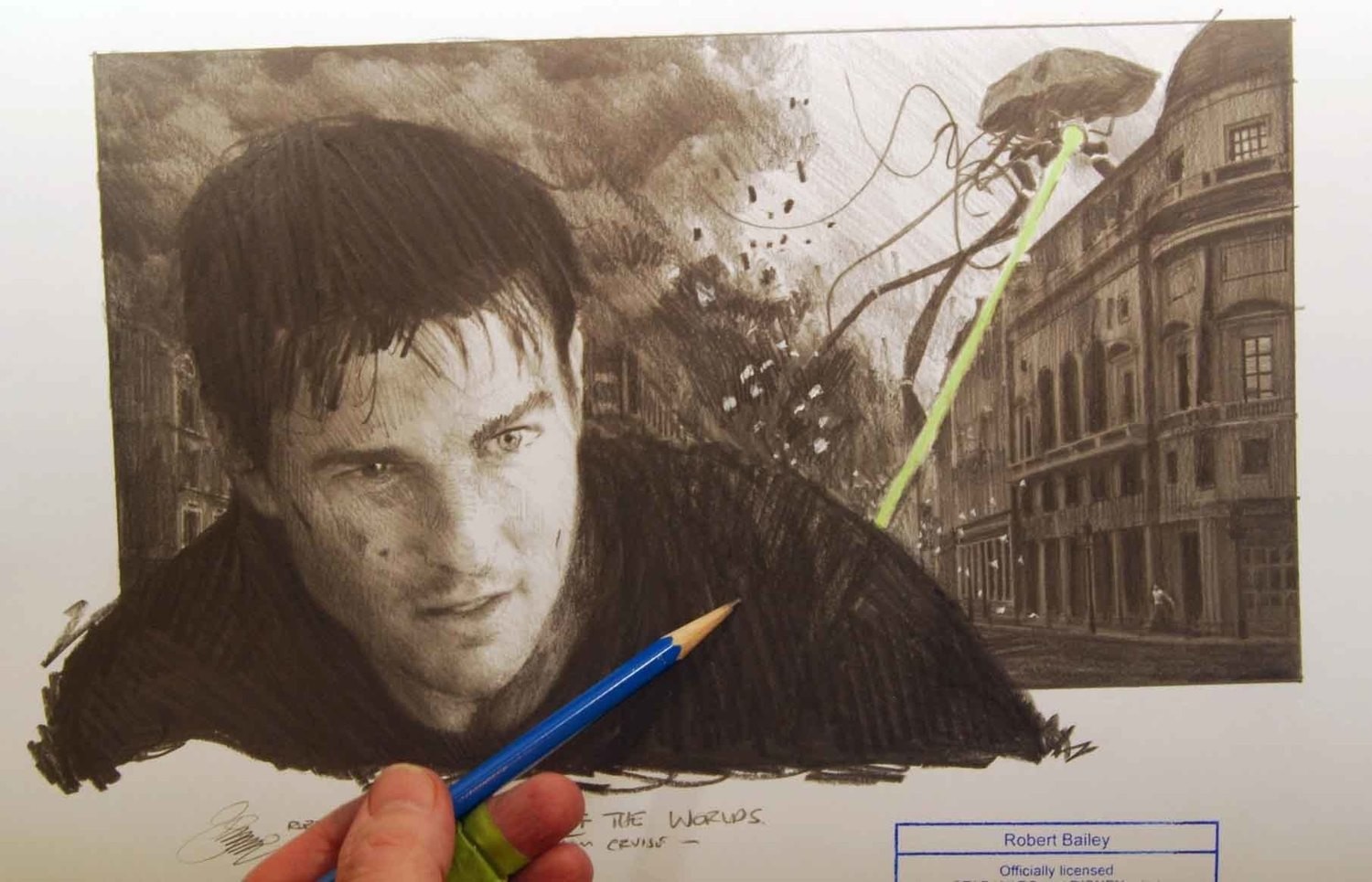 War of The Worlds.    (Tom Cruise).