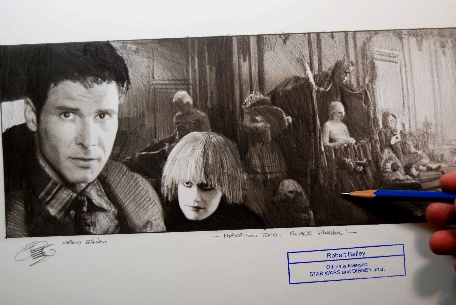 Harrison Ford.   (Blade Runner).