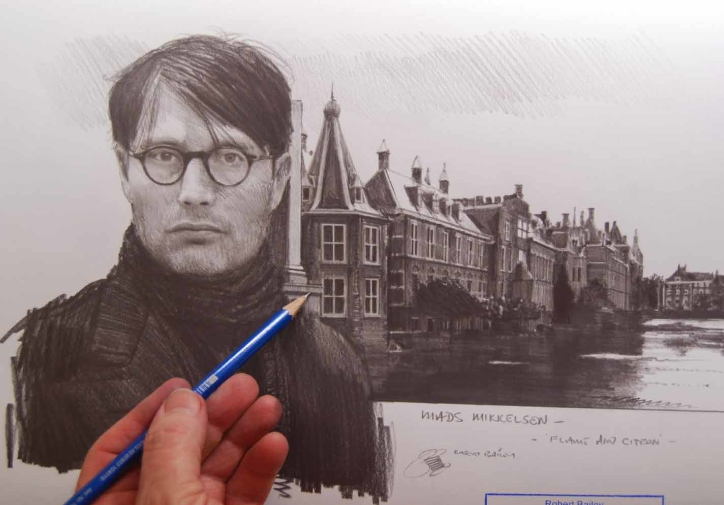 FLAME AND CITRON.  (Mads Mikkelsen).