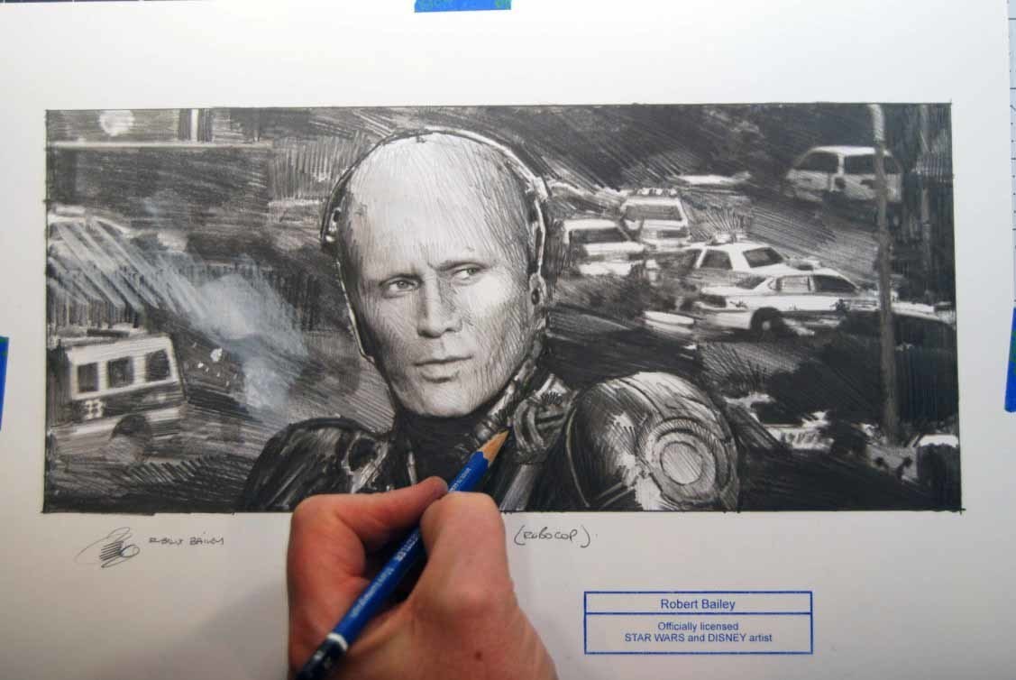 OFFICER ON SCENE. (Robo Cop).