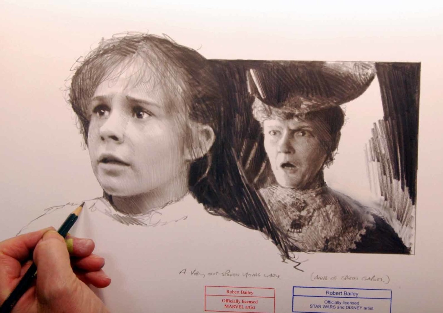 A VERY OUTSPOKEN YOUNG LADY.  (Anne of Green Gables).