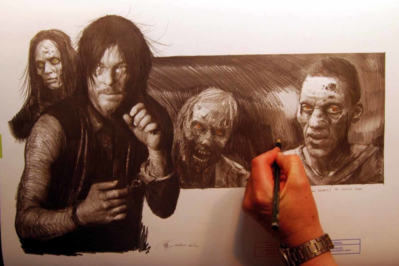 Dread of the Dead. (Norman Reedus). The Walking Dead.