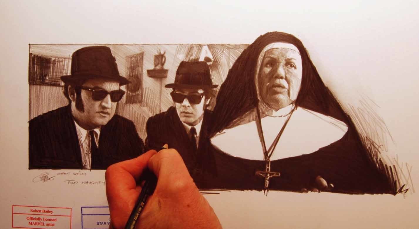 Two Naughty Boys. (Blues Brothers).