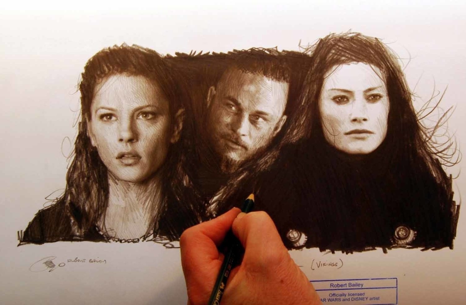 ONE MAN, TWO WOMEN. Vikings. Season two.