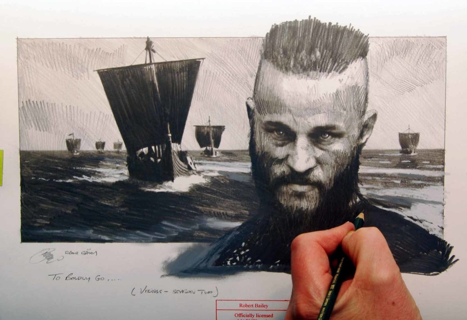 To boldly go......(Vikings).