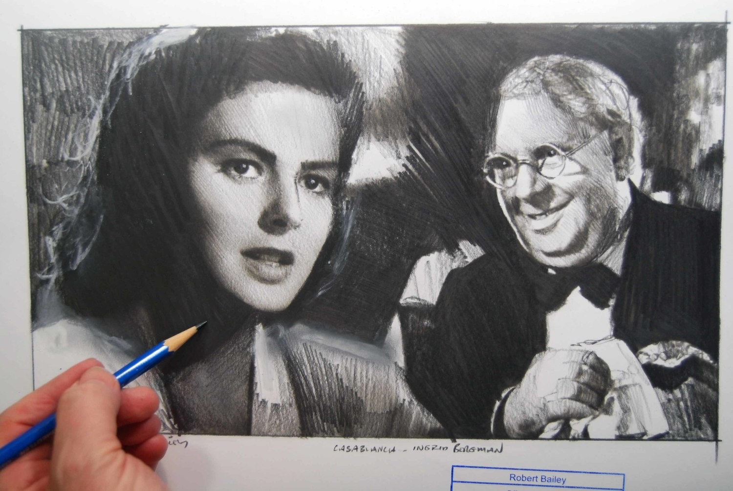 CASABLANCA. (Ingrid Bergman).