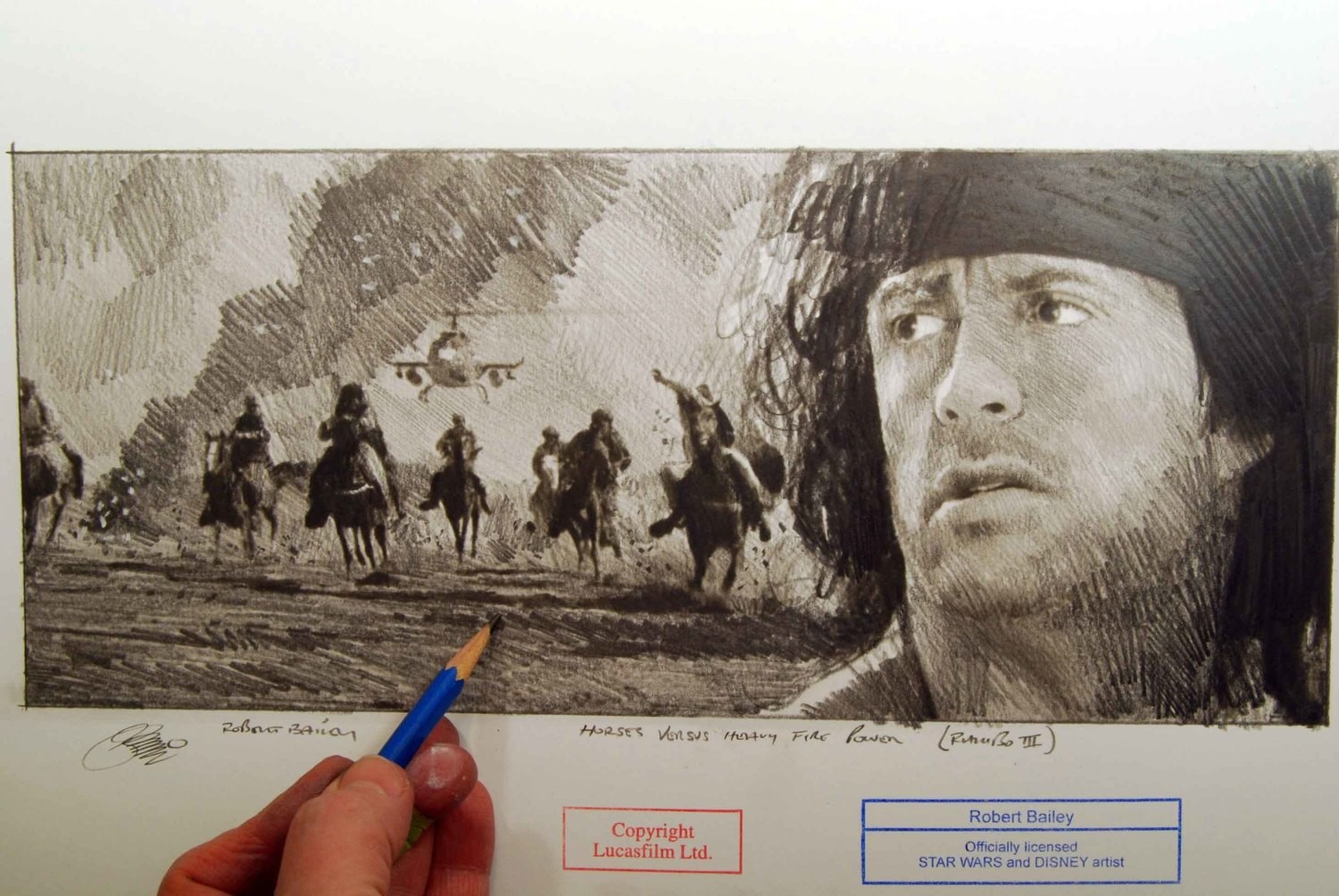 Horses Versus Heavy Fire Power. (Rambo III).