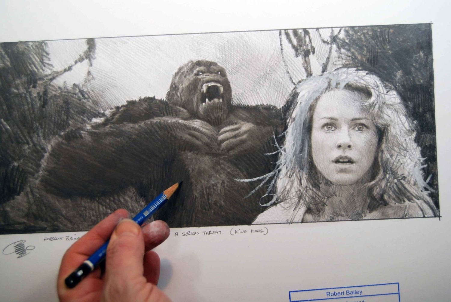 A Serious Threat. (King Kong).