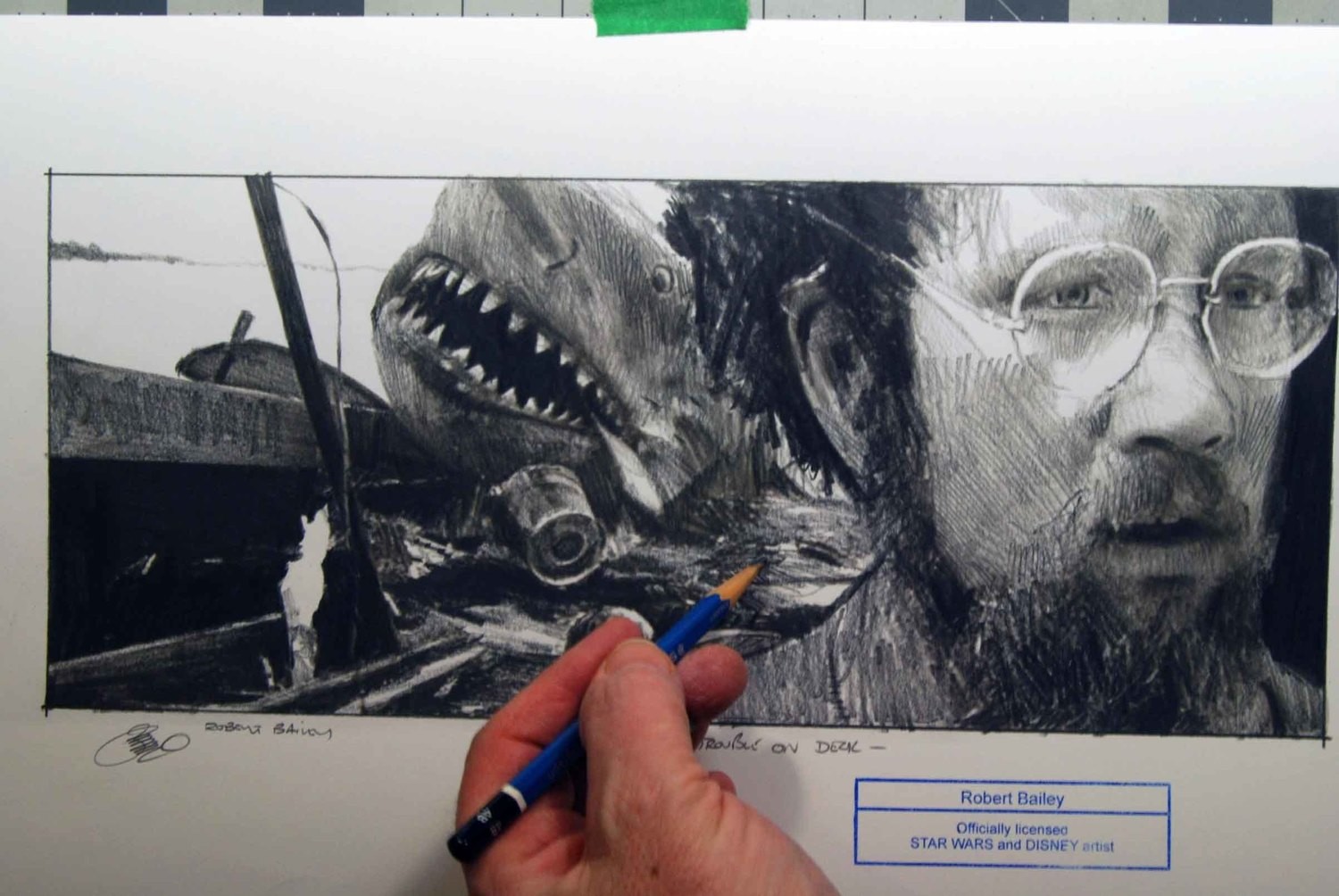 Trouble on Deck. JAWS.