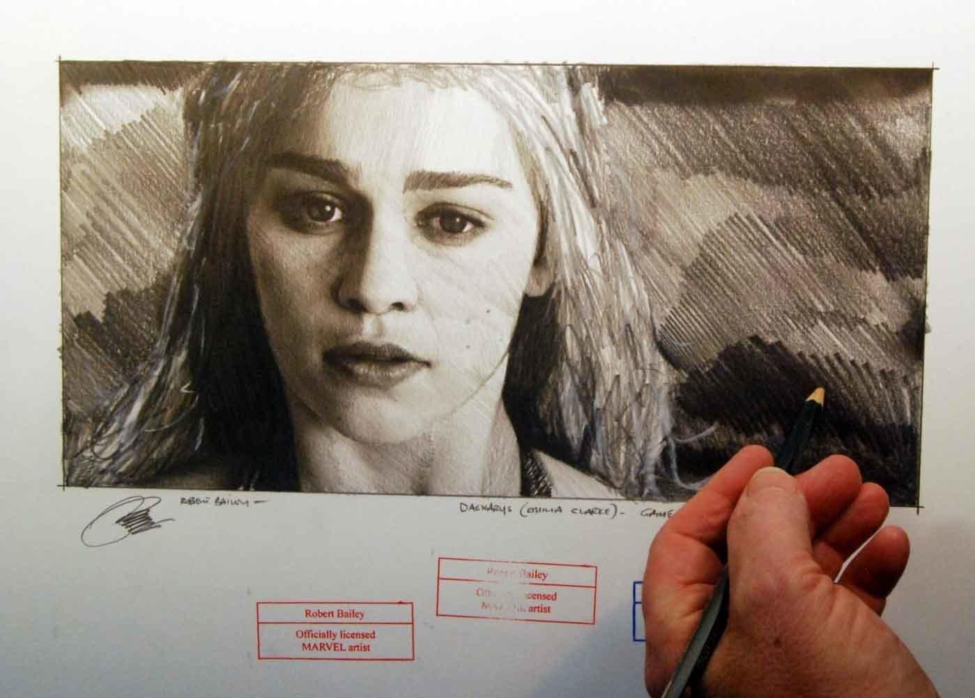 Daenarys. (Emilia Clarke).