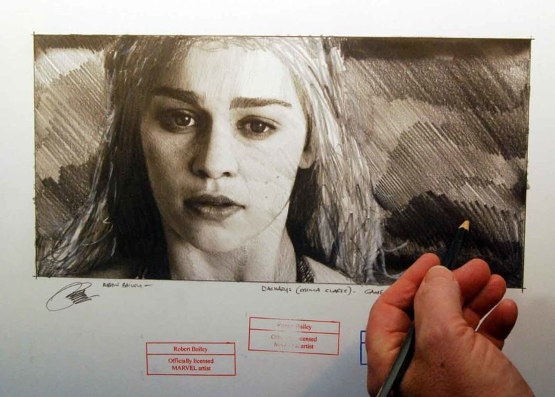 Daenarys. (Emilia Clarke).