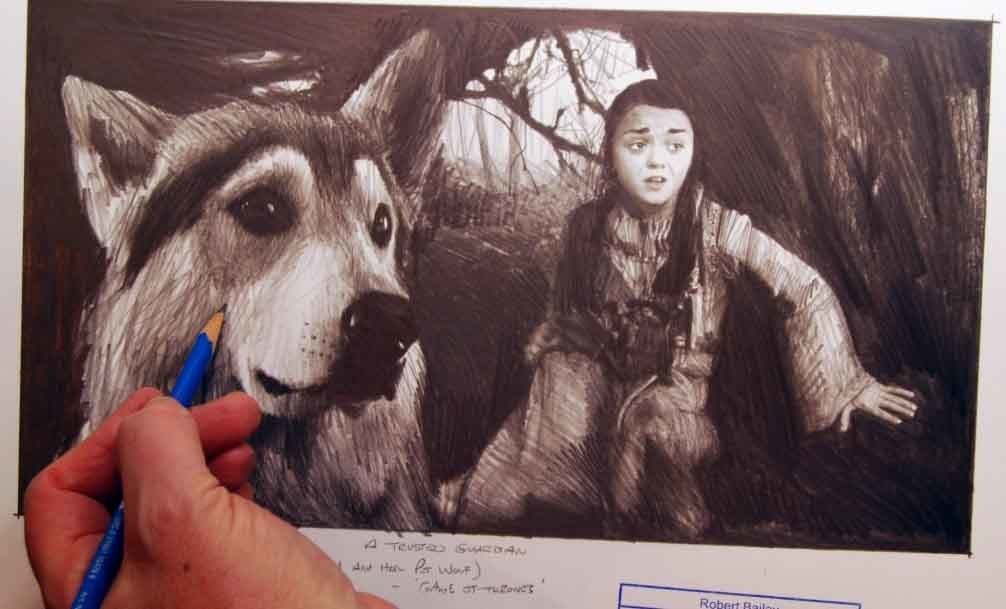 Trusted Guardian. (Arya, Game of Thrones).