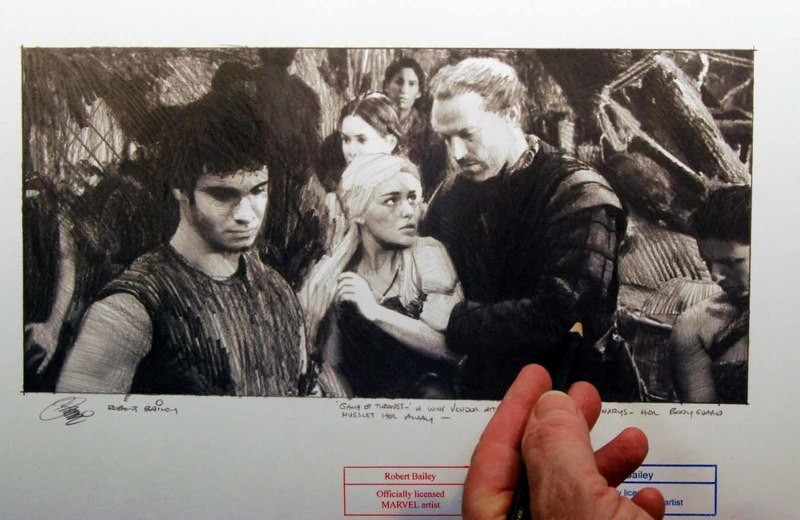 Protecting Daenarys.