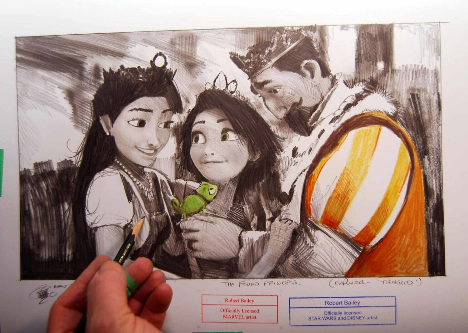 THE FOUND PRINCESS.   (Tangled).