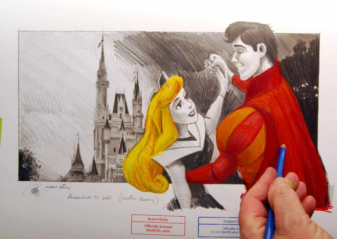 AWAKENING TO LOVE.  (Sleeping Beauty).