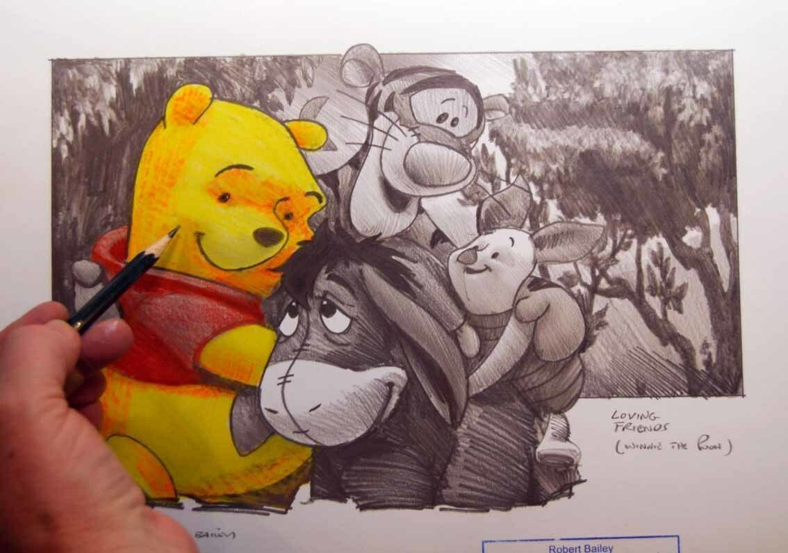 Loving Friends. (Winnie The Pooh).