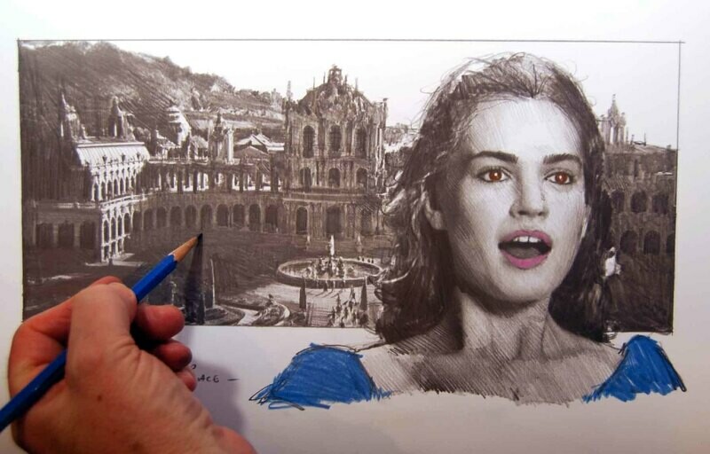 Cinderella and the Royal Palace.