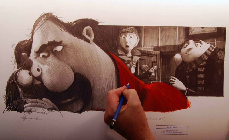 When Chickens Go Bad.  23" x 15" MEDIUM SIZE.