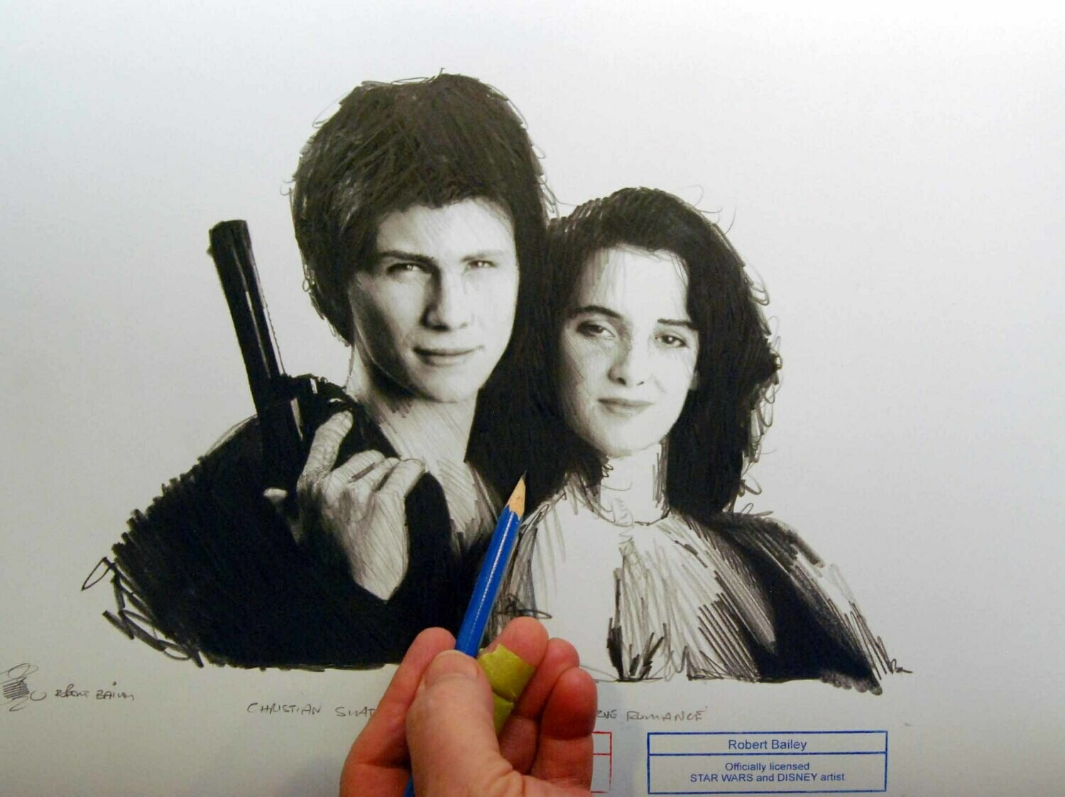 Christian Slater and Winona Ryder.   TRUE ROMANCE.