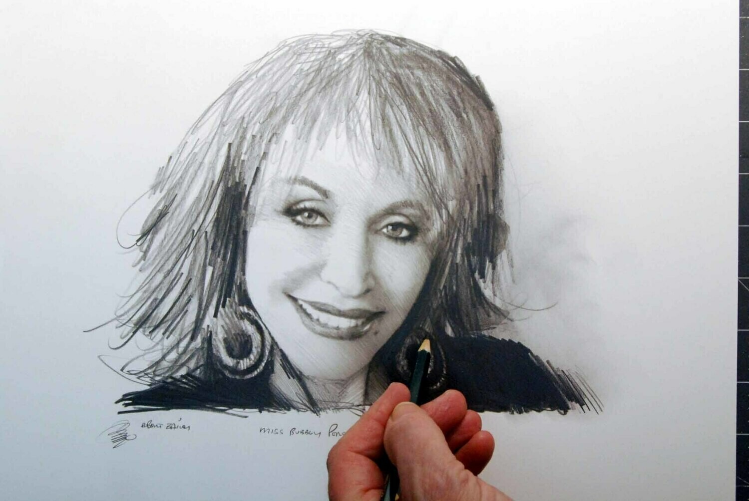 MISS BUBBLY PERSONALITY.   (Dolly Parton).