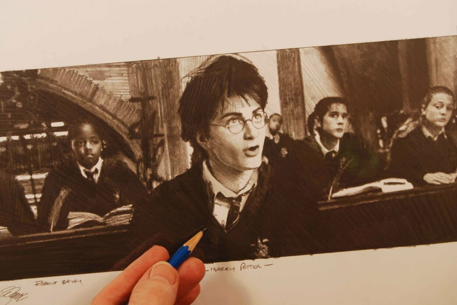 Harry Potter in Class.