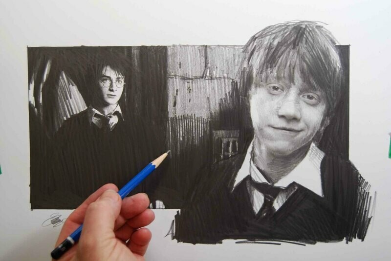Harry and Ron.