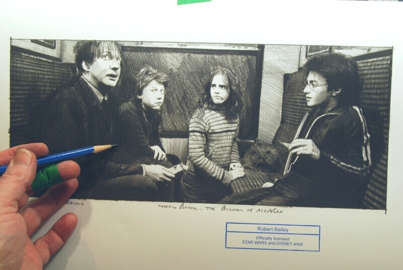 In The Train. (Harry Potter and the Prisoner of Azkaban).