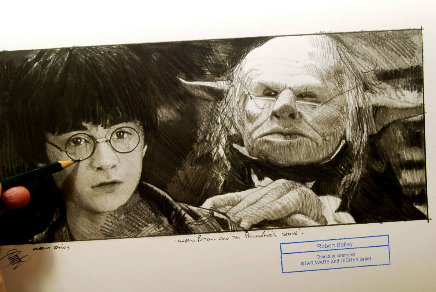 Harry and the Banker. Harry Potter.