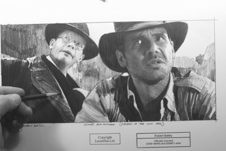 Indiana and the Gestapo. (Raiders).