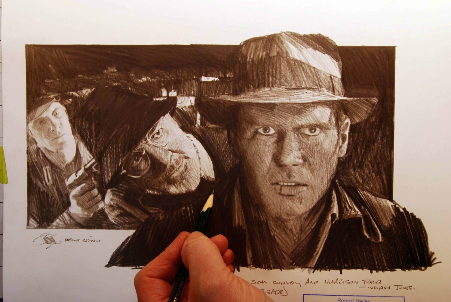 Discussion at Gunpoint. (The Last Crusade).