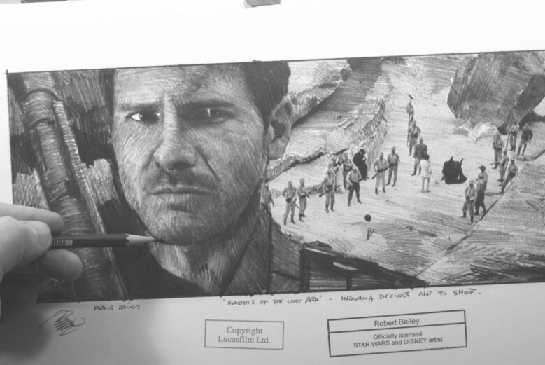 Indiana decides not to shoot. (Raiders).