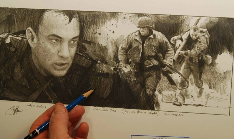 Withering Fire. (Tom Hanks). Saving Private Ryan.