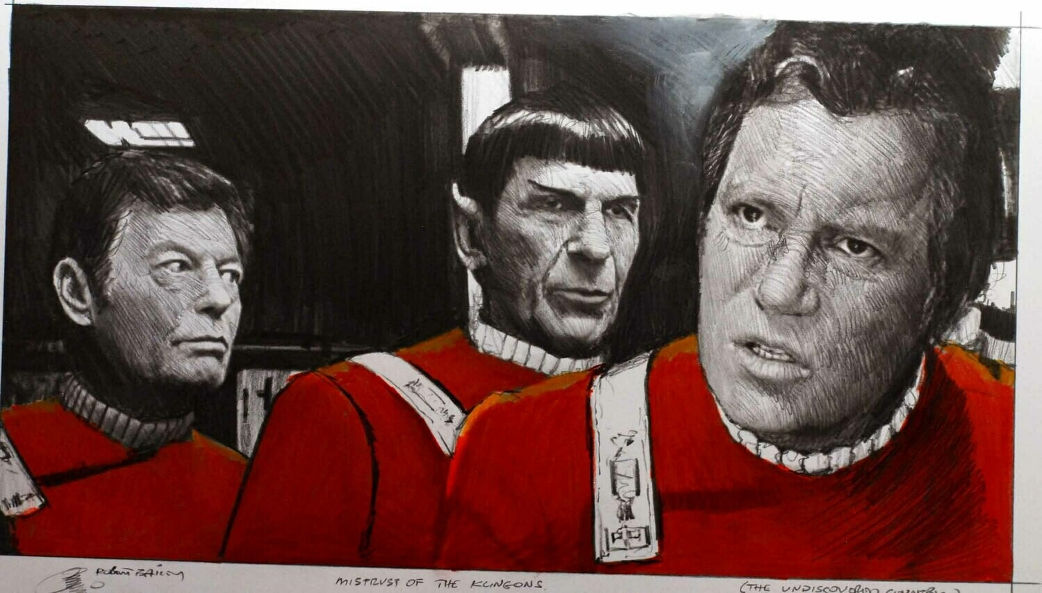 MISTRUST OF THE KLINGONS.