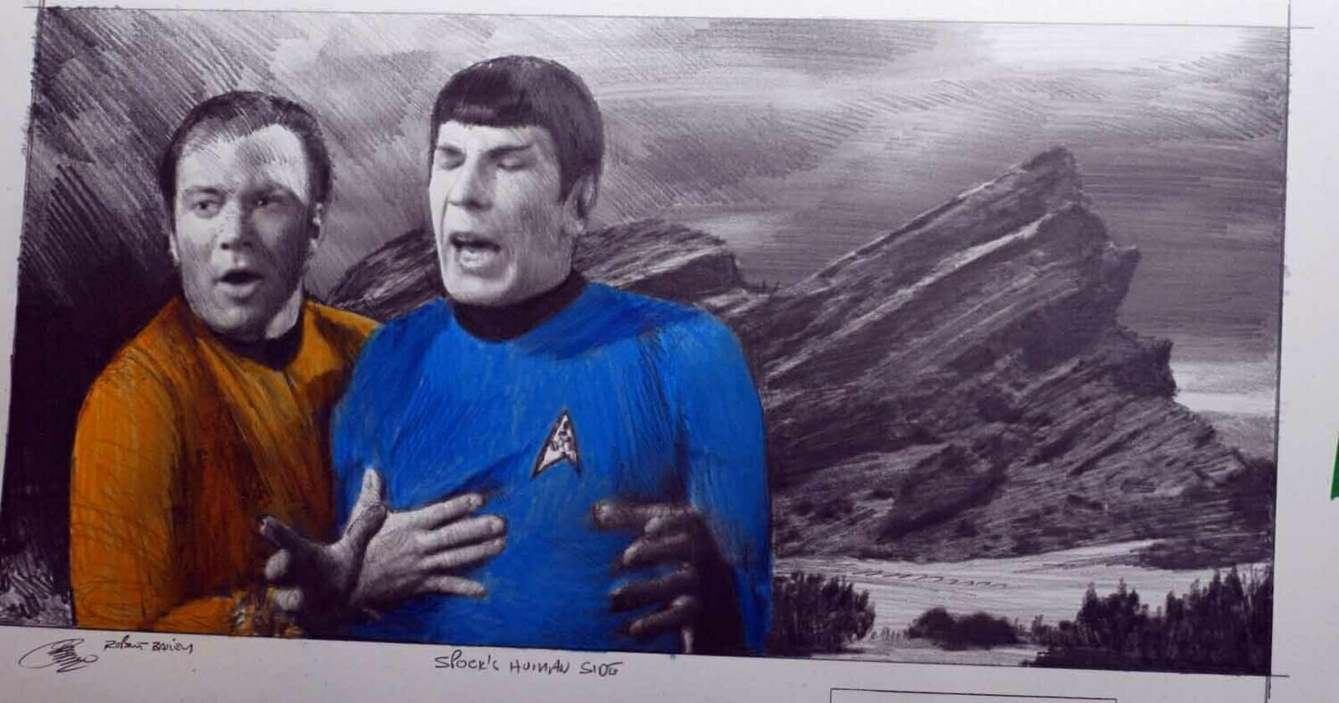SPOCK'S HUMAN SIDE.