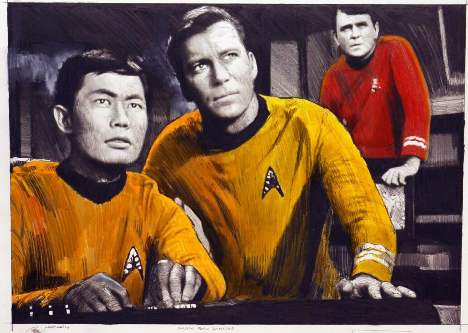 FOREIGN FORM DETECTED. (Medium Size).