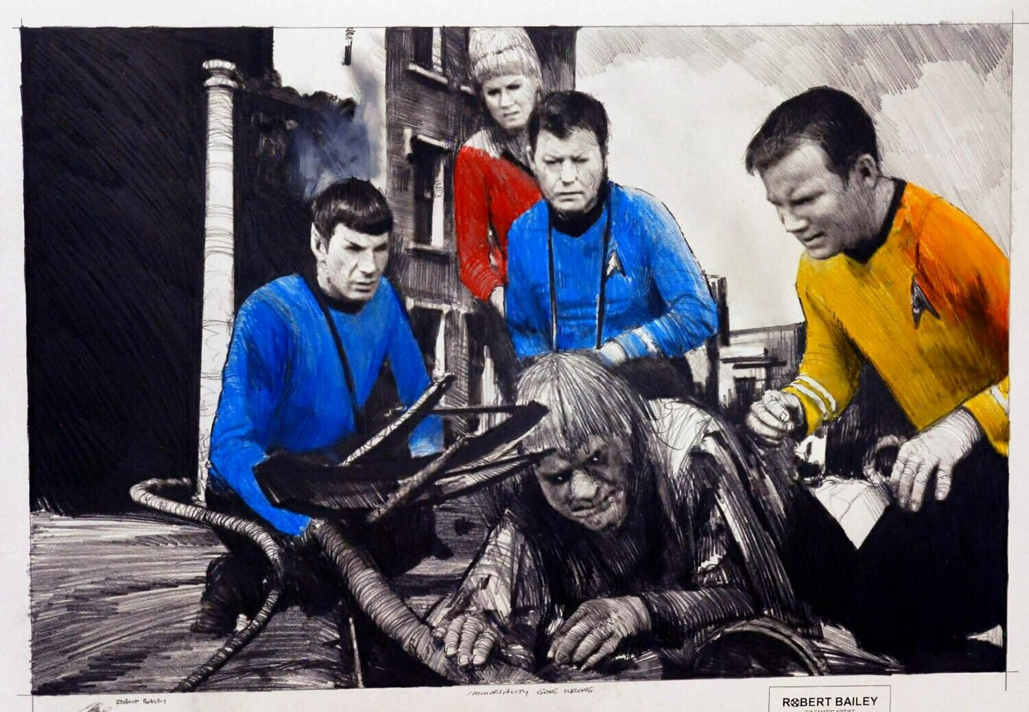 IMMORTALITY GONE WRONG. (Medium Size).