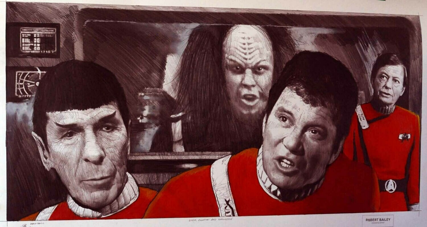 LOGIC, EMOTION AND KNOWLEDGE. (Large Size).