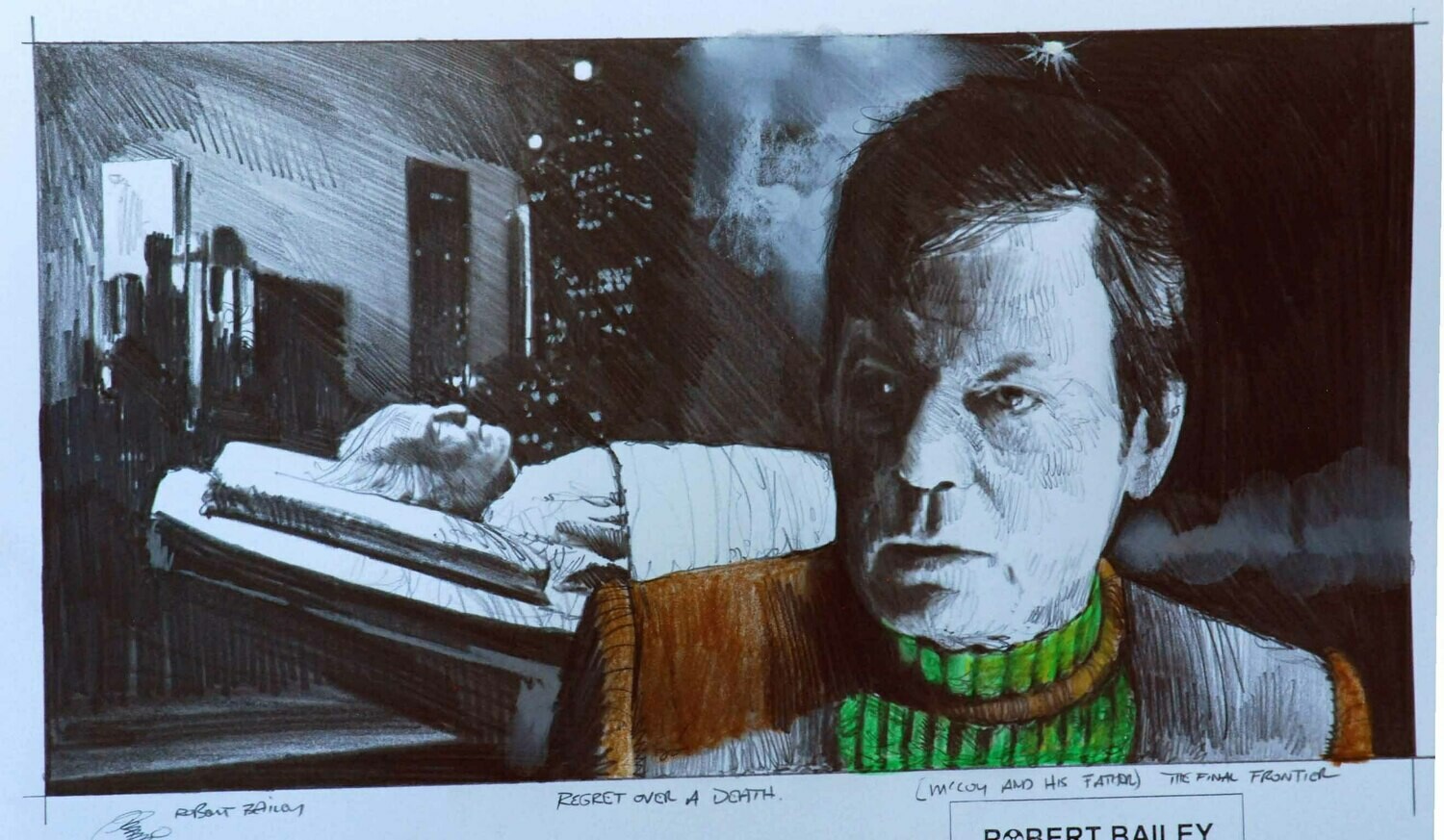REGRET OVER A DEATH. (McCoy and his father).