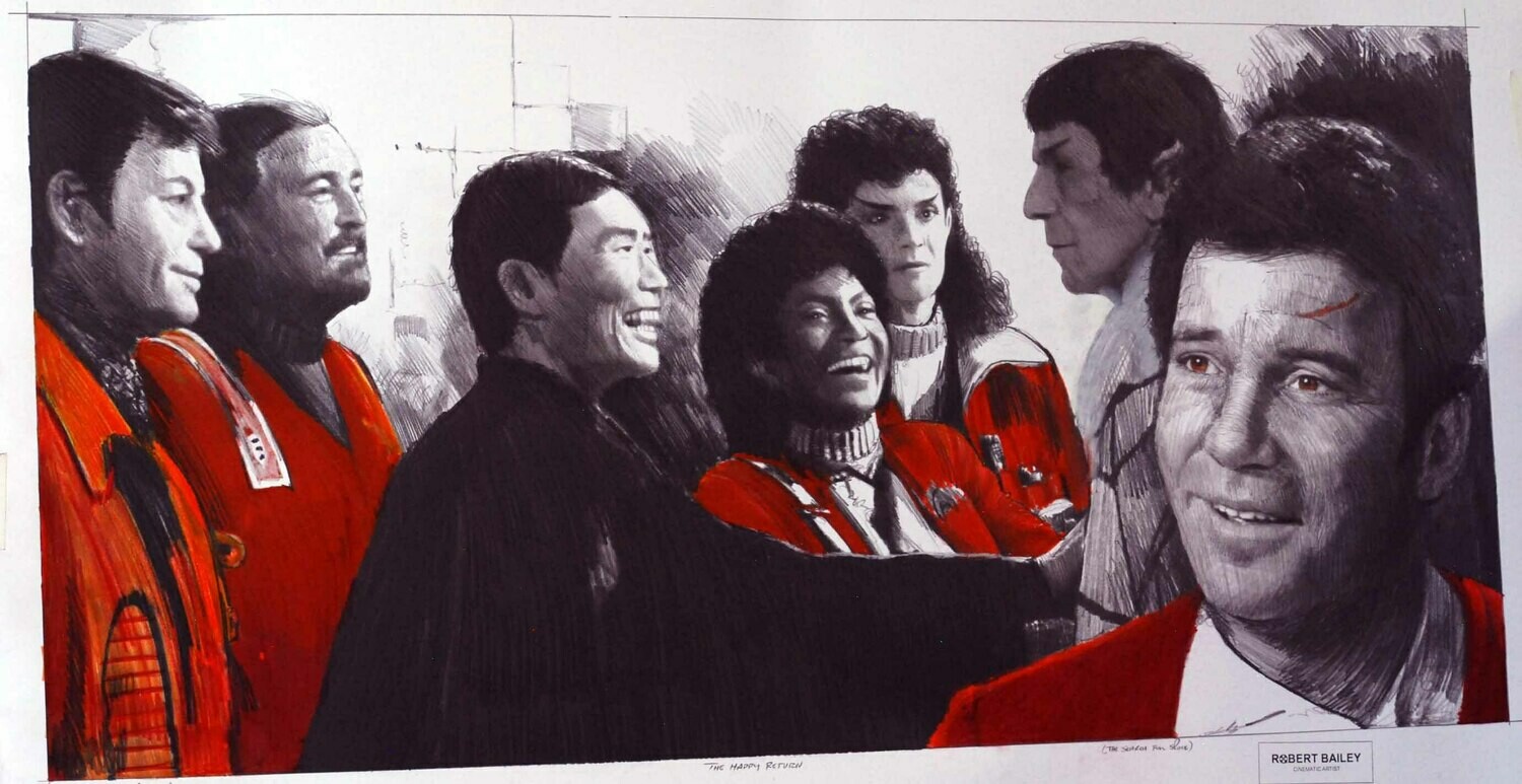 THE HAPPY RETURN. (The Search For Spock). Large Size.