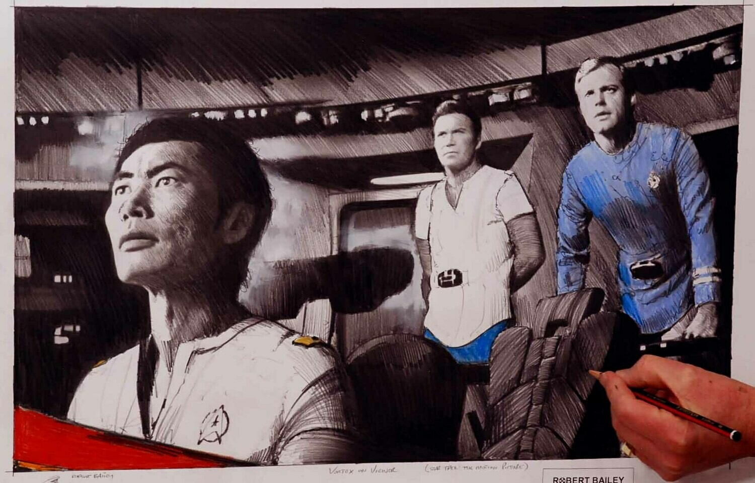 VORTEX ON VIEWER. (Medium Size).