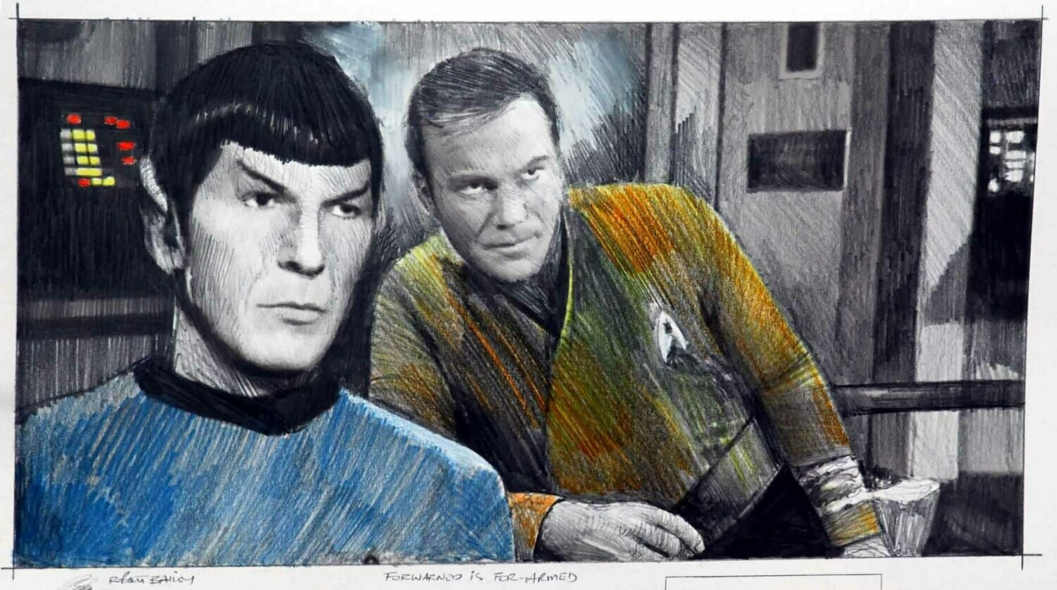 FOREWARNED IS FOREARMED.