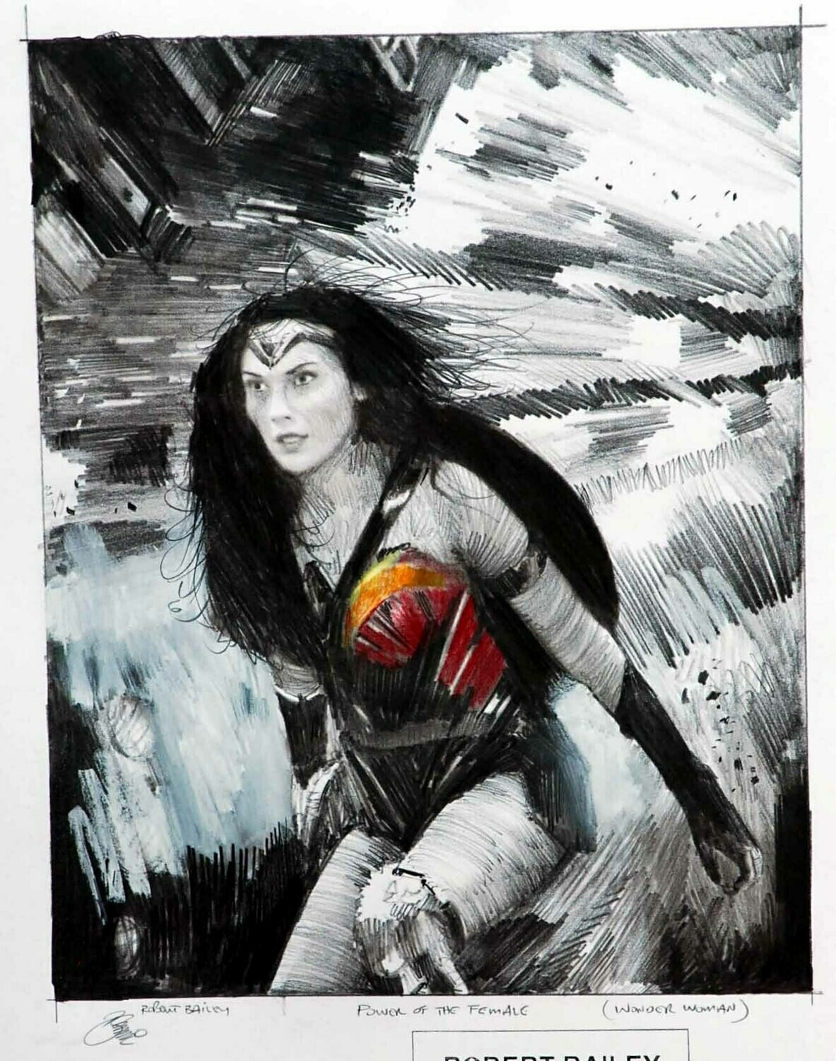 POWER OF THE FEMALE. (Wonder Woman).