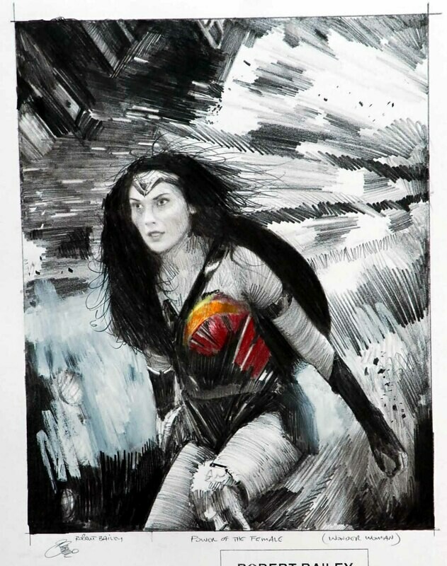 POWER OF THE FEMALE. (Wonder Woman).