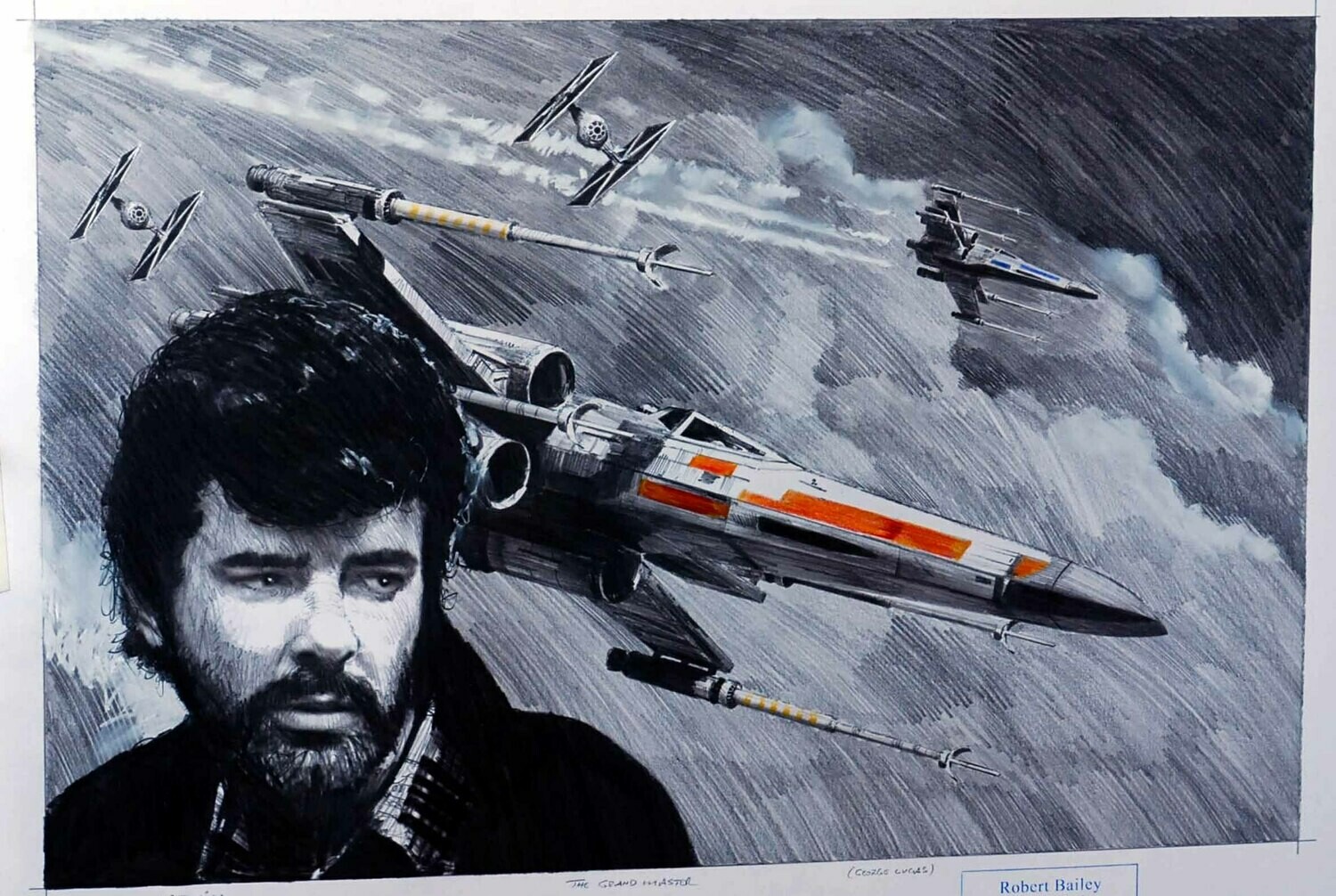 THE GRAND MASTER. (George Lucas). (Medium Size).