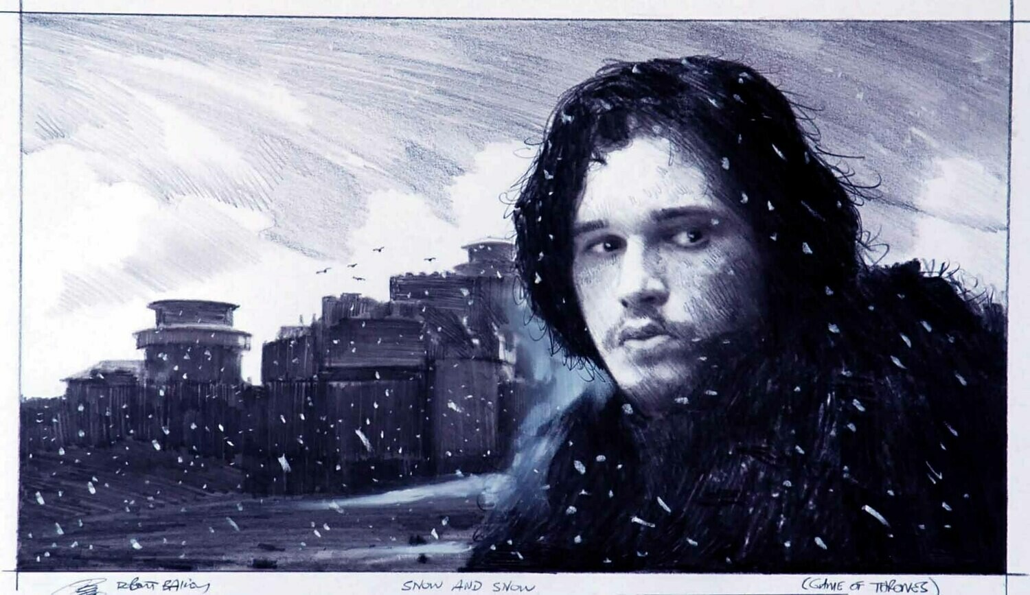 SNOW AND SNOW. (Game of Thrones).