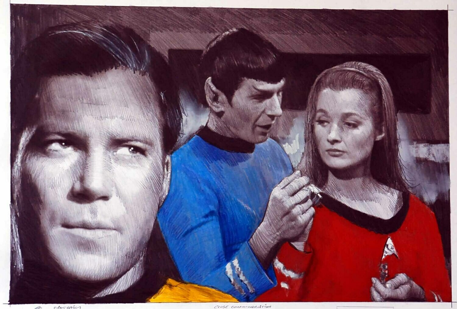 CLOSE COMMUNICATION. (Medium Size).