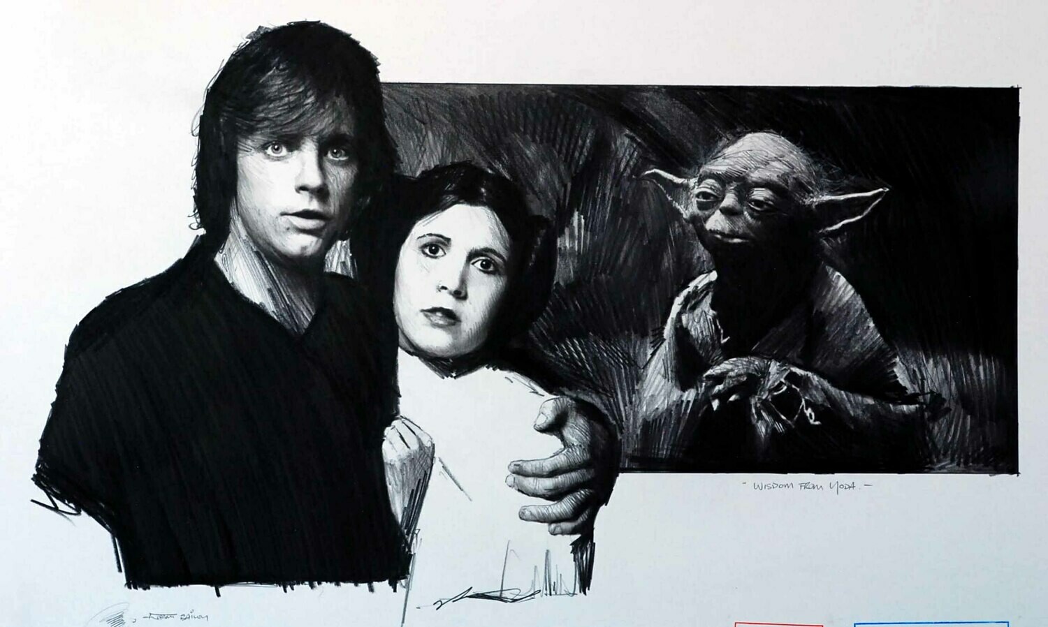 WISDOM FROM YODA. (Medium Size).